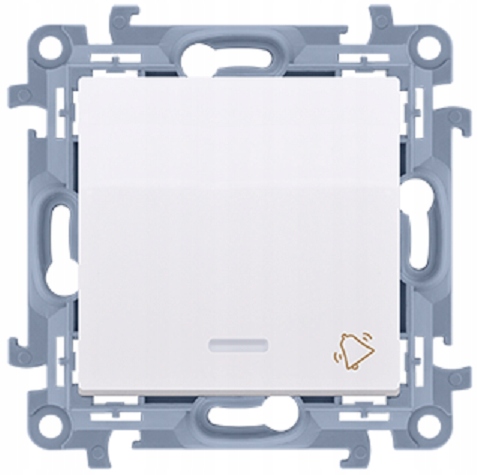 SIMON 10 Przycisk dzwonek z podświetleniem LED