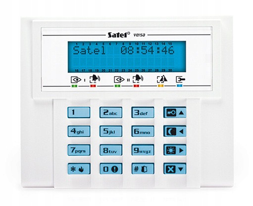 Klávesnice Satel Versa-lcd-bl s LCD displejem