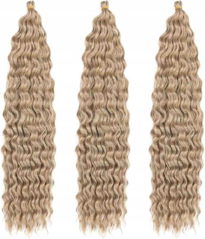 Syntetické vlasy Dsoar 22 palců ombre twist kinky 3 ks