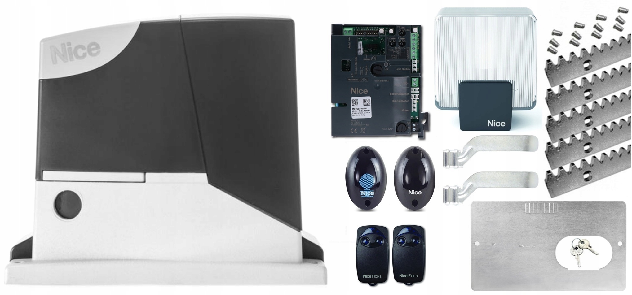 Pohon posuvné brány Nice Road 400