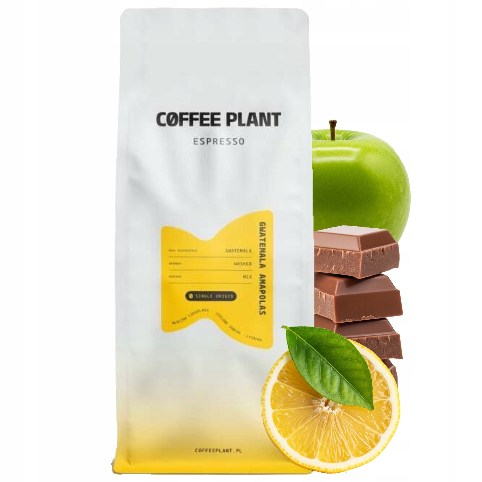 Levně Káva zrnková Coffee Plant Guatemala Amapolas 100% Arabika 1 kg