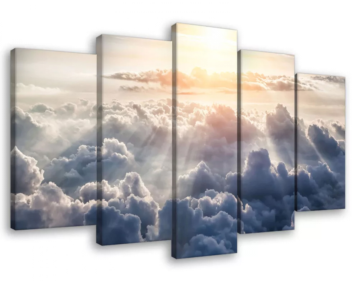 Obraz Na Plátně Canvas 100x60 Nebe Mraky