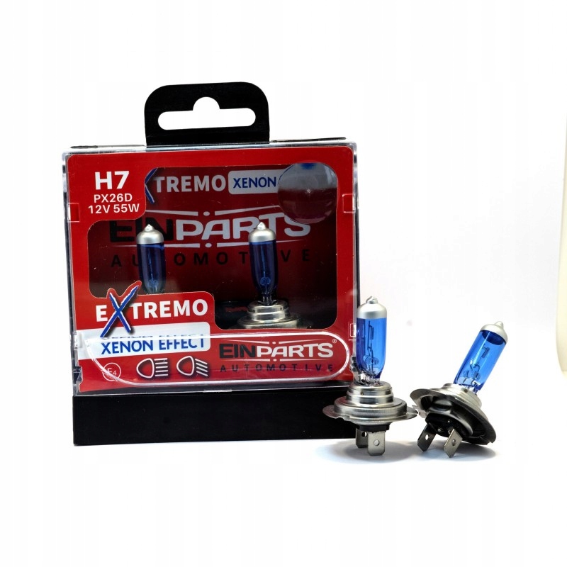 

Żarówka H7 Extremo Plus 100% Xenon Efekt