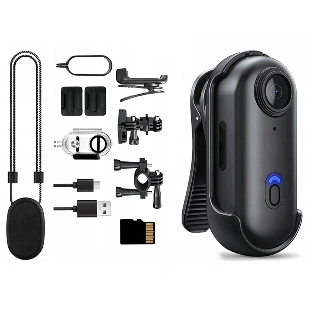 Wifi Action Kamera Cam 128G 4K 30 fps 30M Wasserdicht 120°-Foto Weitwinkel
