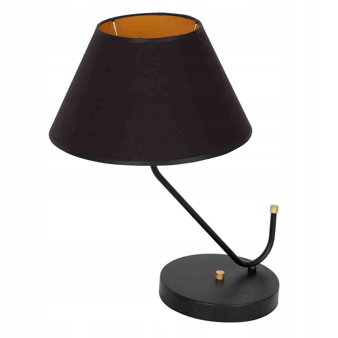 MiLAGRO Stolová lampa Victoria Black 1Xe27 Stropný závesný luster