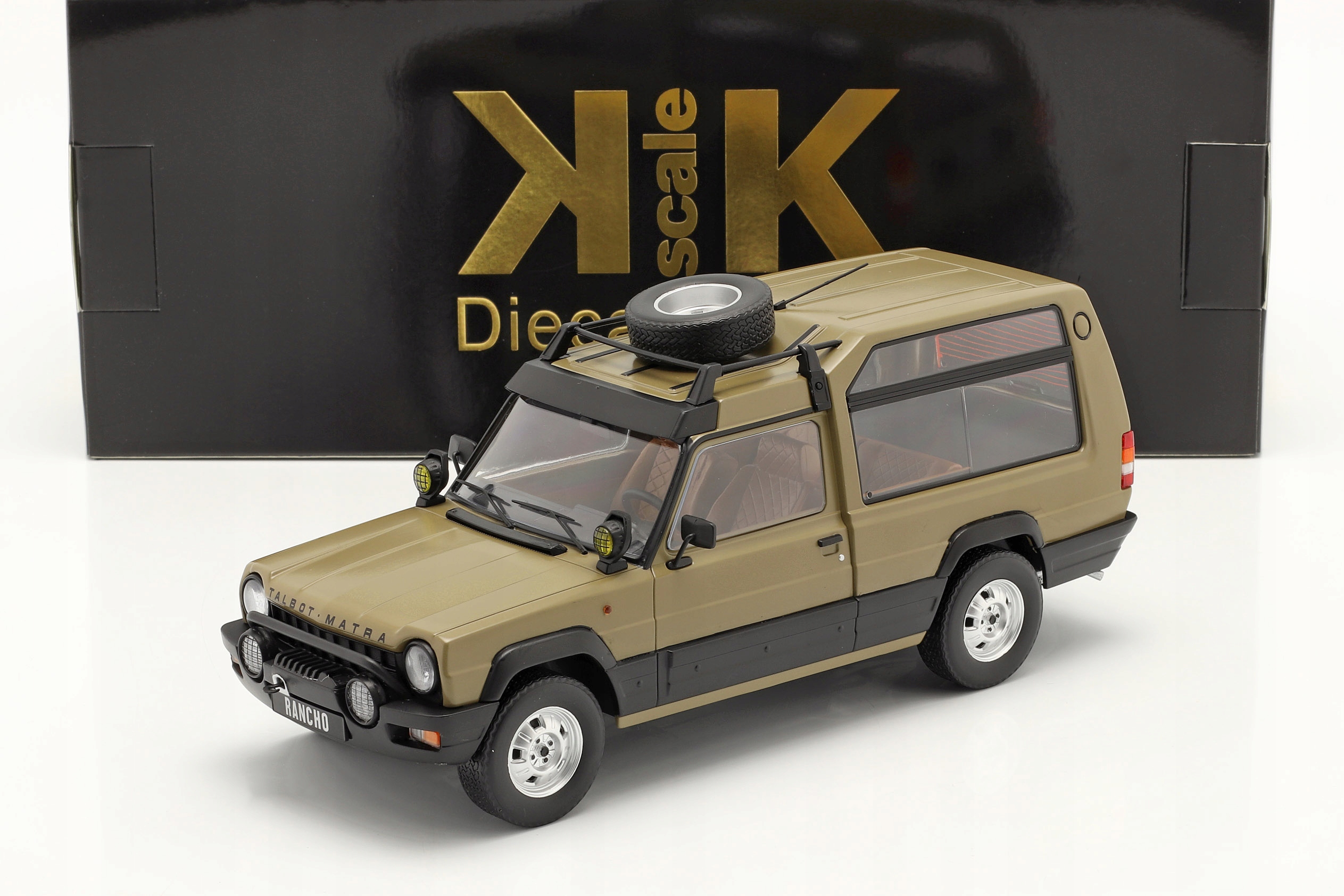 Kk Scale Talbot Matra Rancho Grand Raid 1977-1983 Matt Brown 1:18