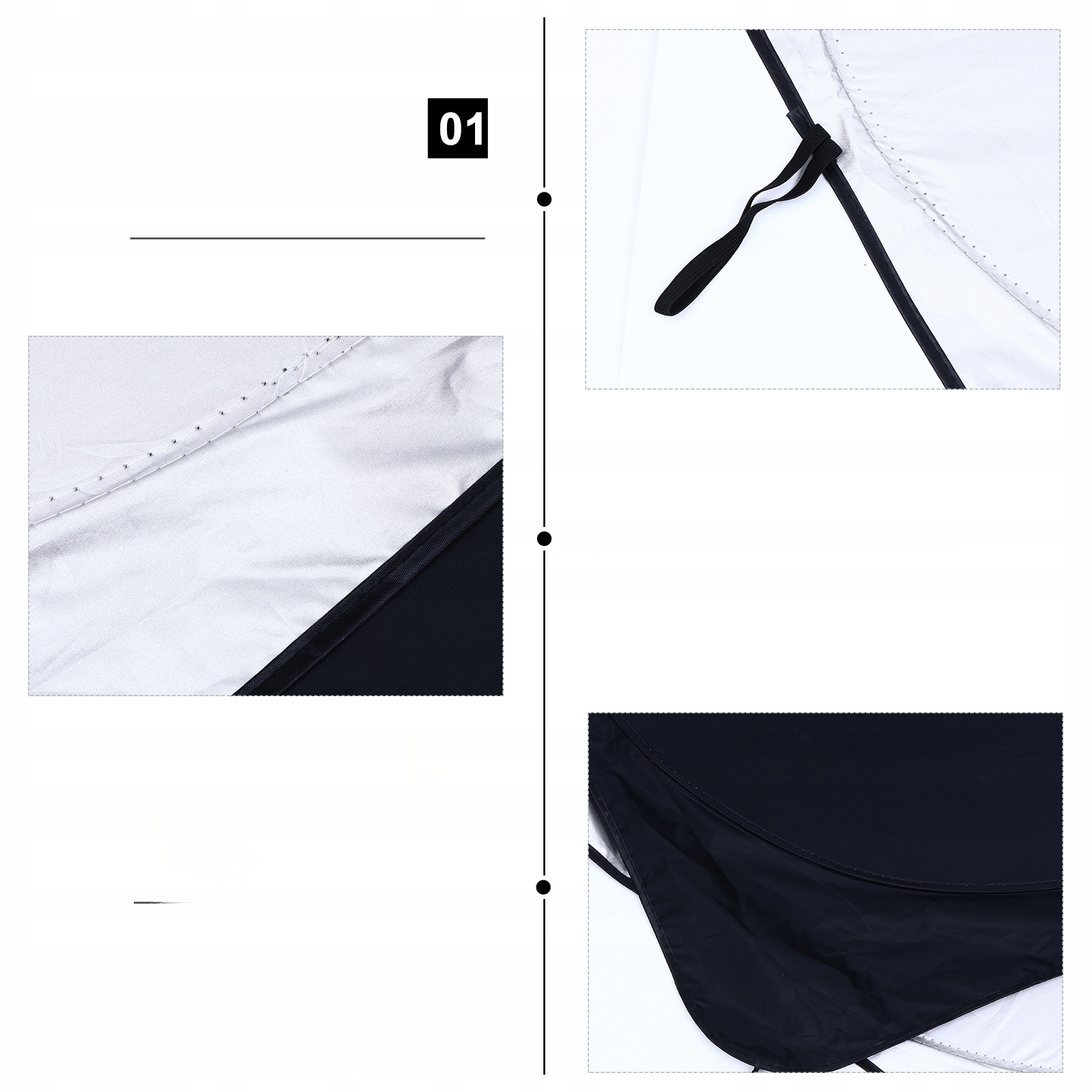 CAR PROTECTIVE COVER SUN VISOR FRONT WINDOW Producent części Inny