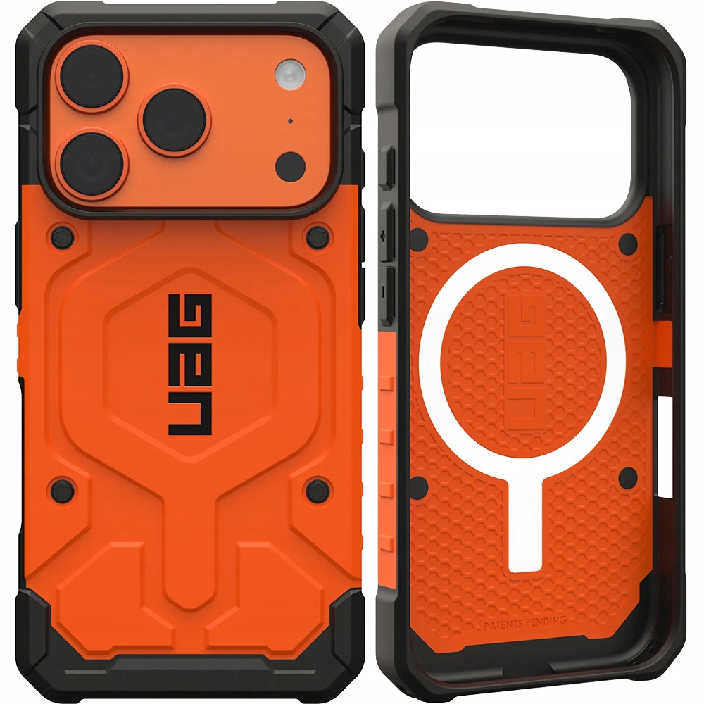 Pouzdro na iPhone 17 Pro, magnetické kryt Uag s odolnou ochranou zadní kryt