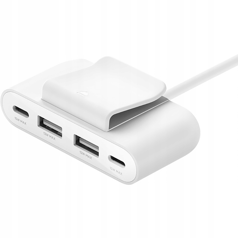 Belkin - Rozdzielacz mocy, adapter USB-C PD 30W do USB-C / USB-A, kabel 2 m Stan opakowania oryginalne