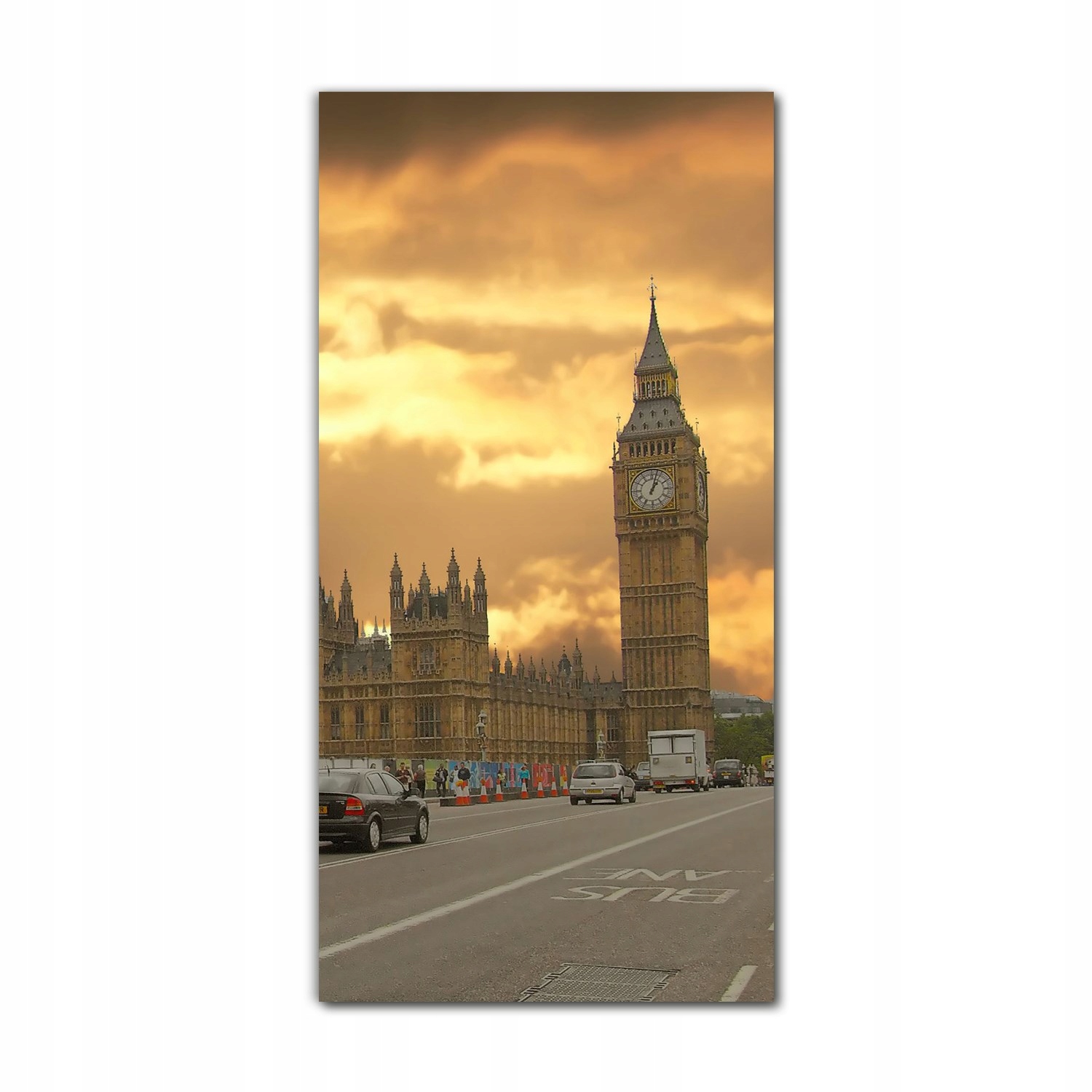 

Foto szklane do sypialni 70x140 Parlament Londyn