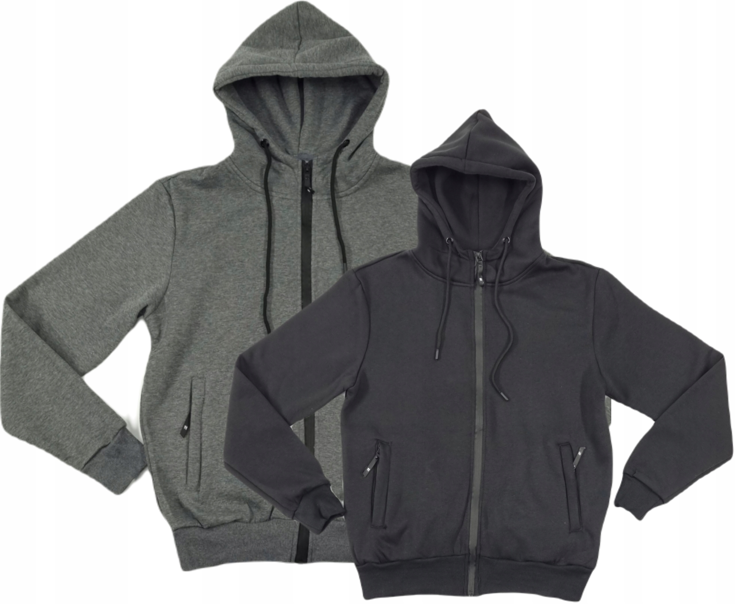 

Bluza Męska Duża Rozpinana Gruba Ocieplana L