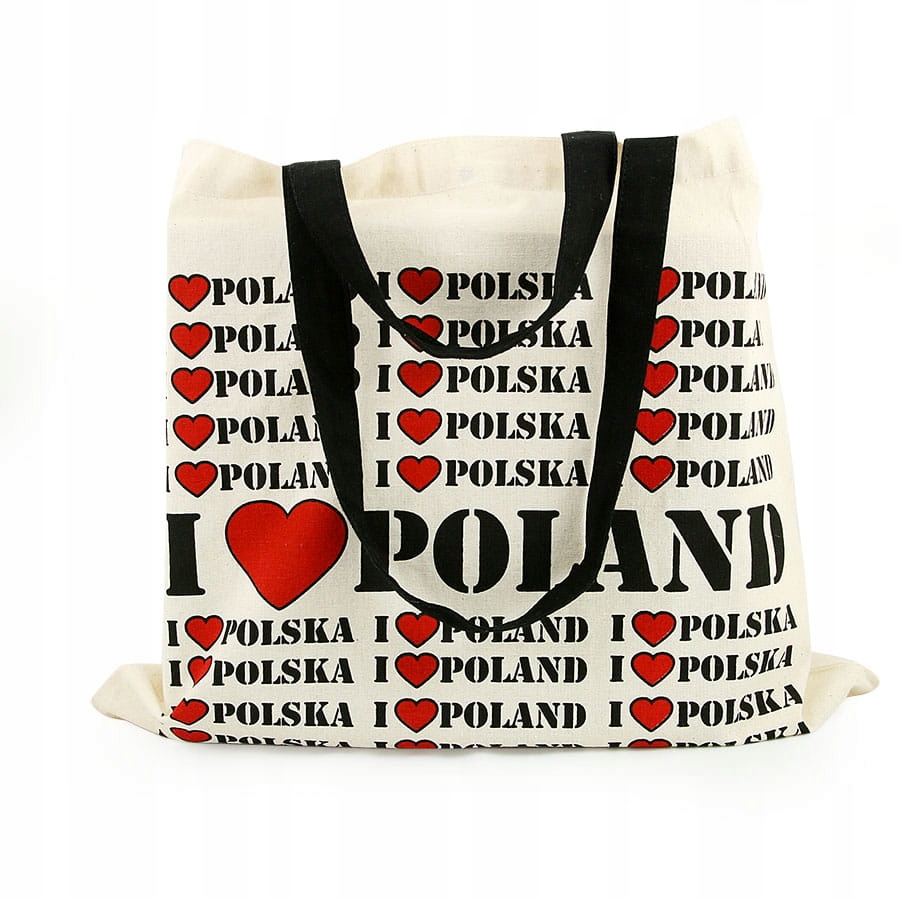 Torba płócienna I LOVE POLAND