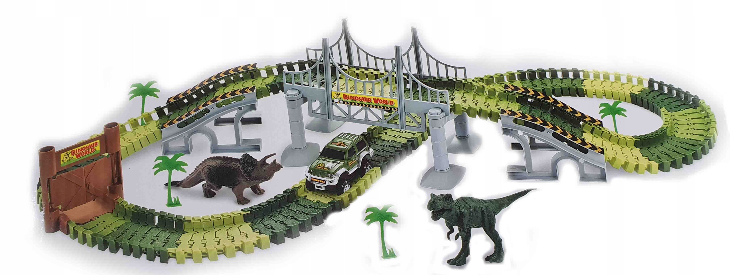 

Zestaw Tory Dinozaury Zabawki 142EL