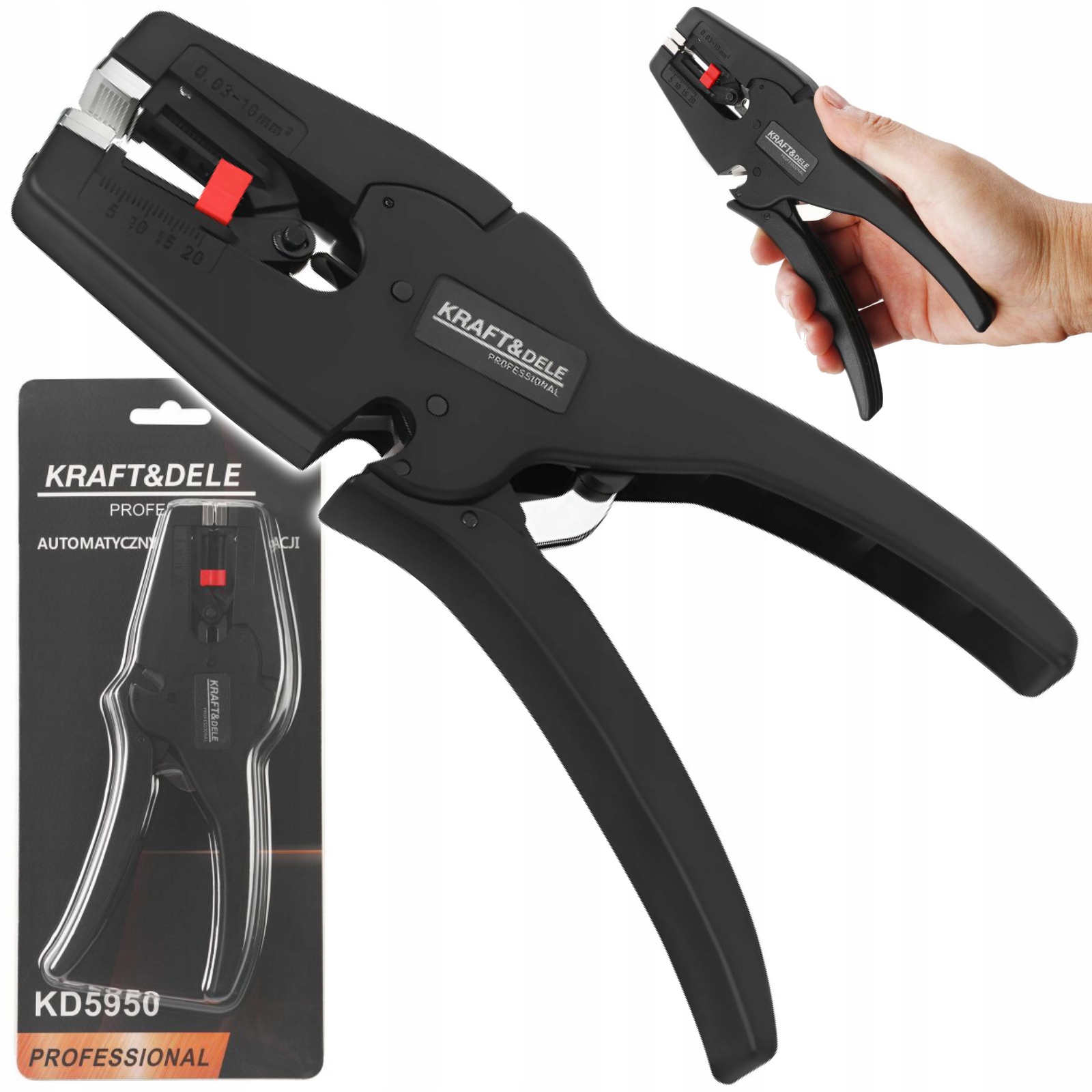 SZCZYPCE AUTOMATYCZNE DO ŚCIĄGANIA ŚCIĄGACZ IZOLACJI 0.03-10 MM2