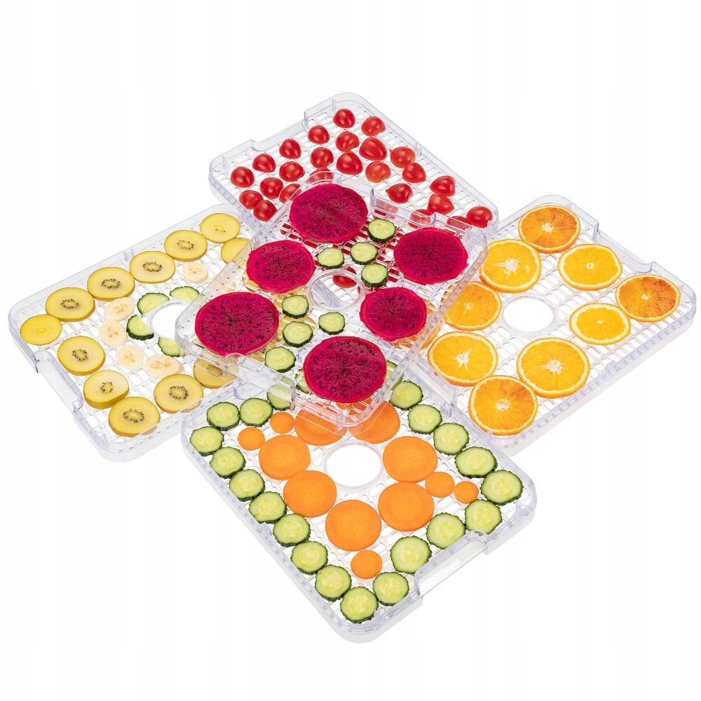 Sušička Hub Ovoce Zeleniny Potravinářských Bylin Termocirkulace Výkonná 280 W