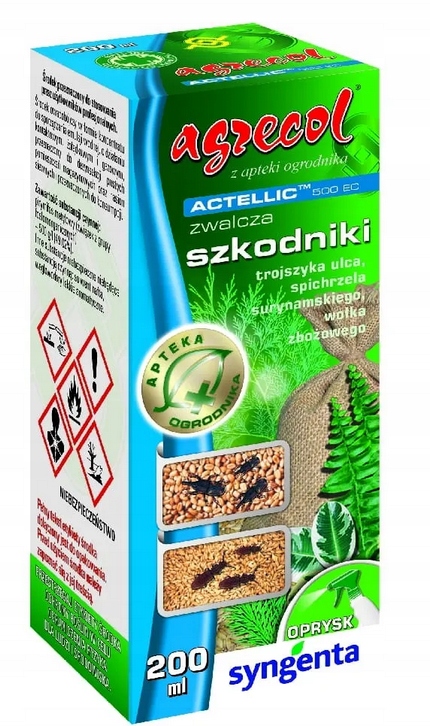 

Actellic 500 Ec Wołek Zbożowy Dezynsekcja 200ML