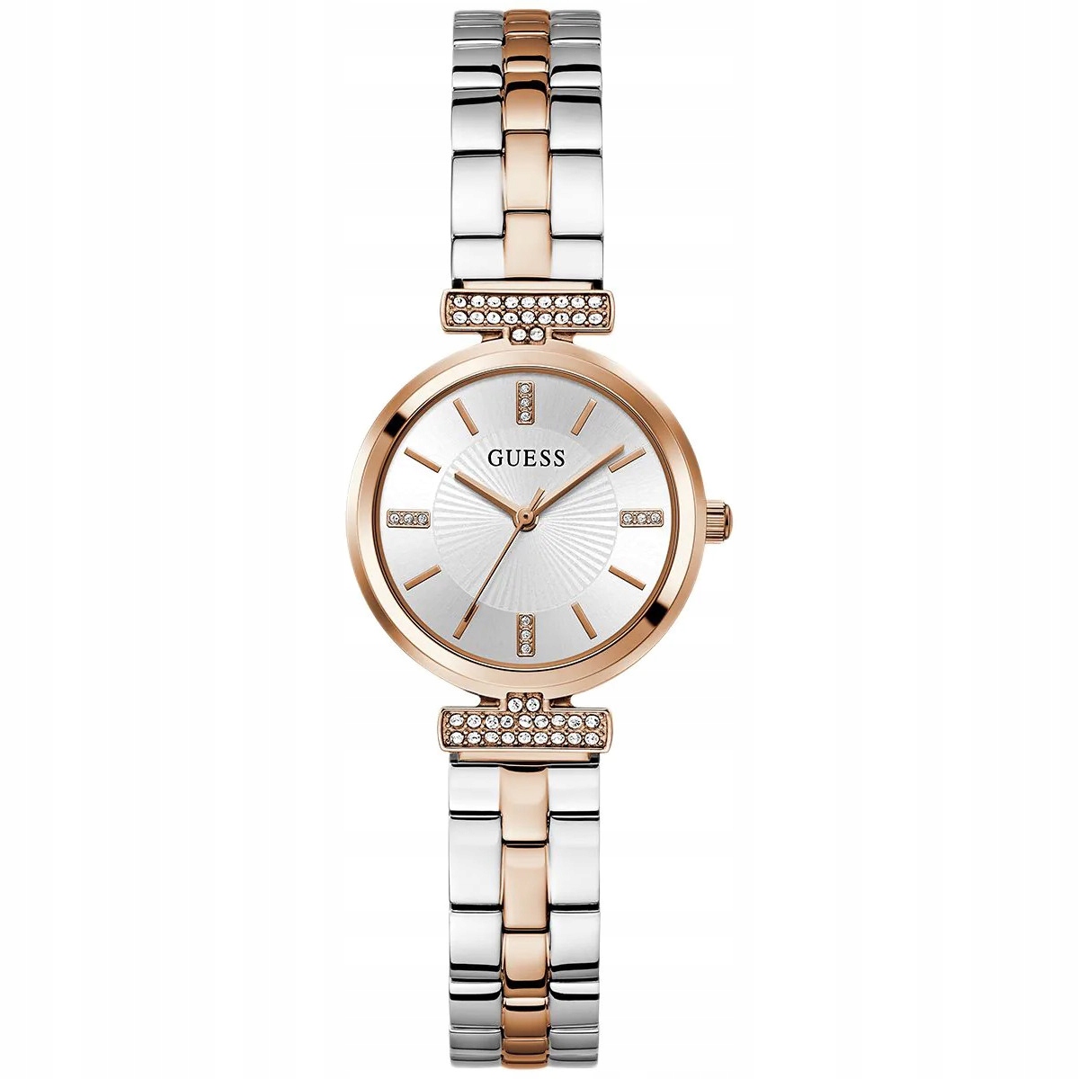 Dámské hodinky Guess GW0762L4 Zirkony stříbrné