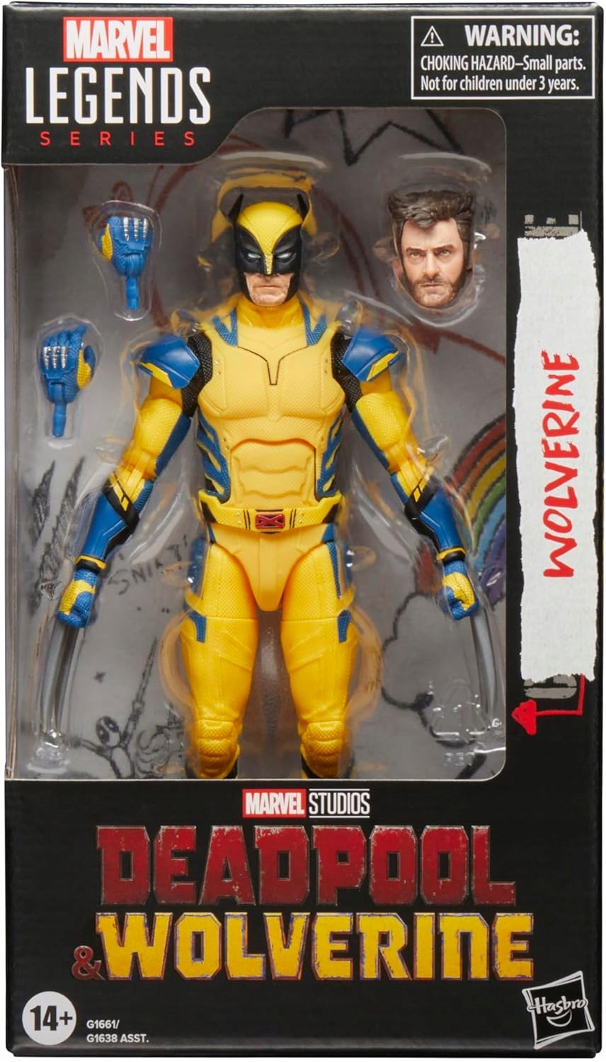 Hasbro Deadpool a Wolverine Marvel Legends Akční figurka Wolverine