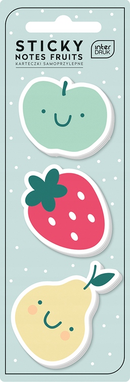 

Karteczki Samoprzylepne Owoce 75 Sztuk Interdruk