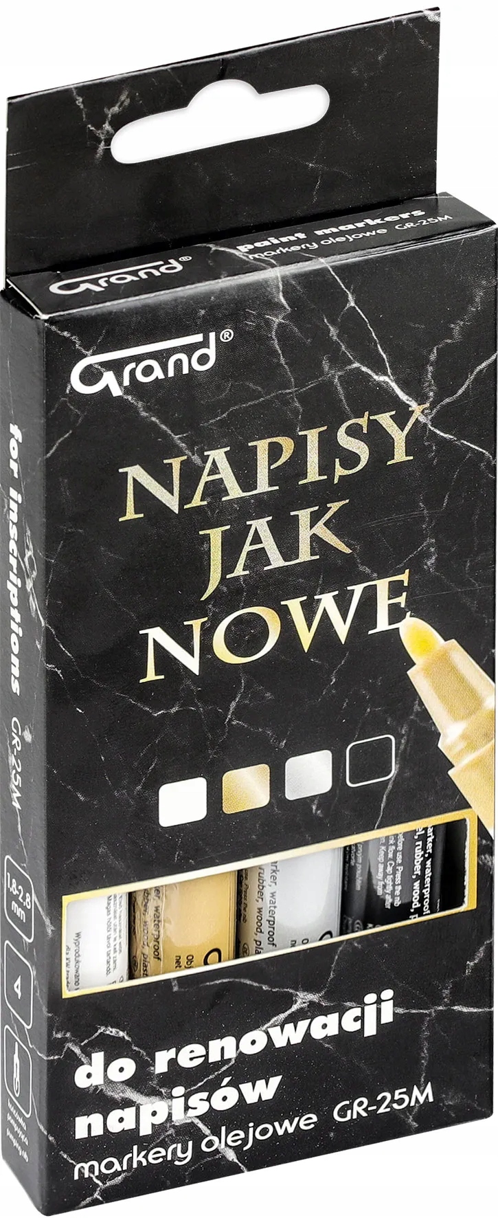 

Marker olejowy Grand do renowacji nagrobków 4 kol