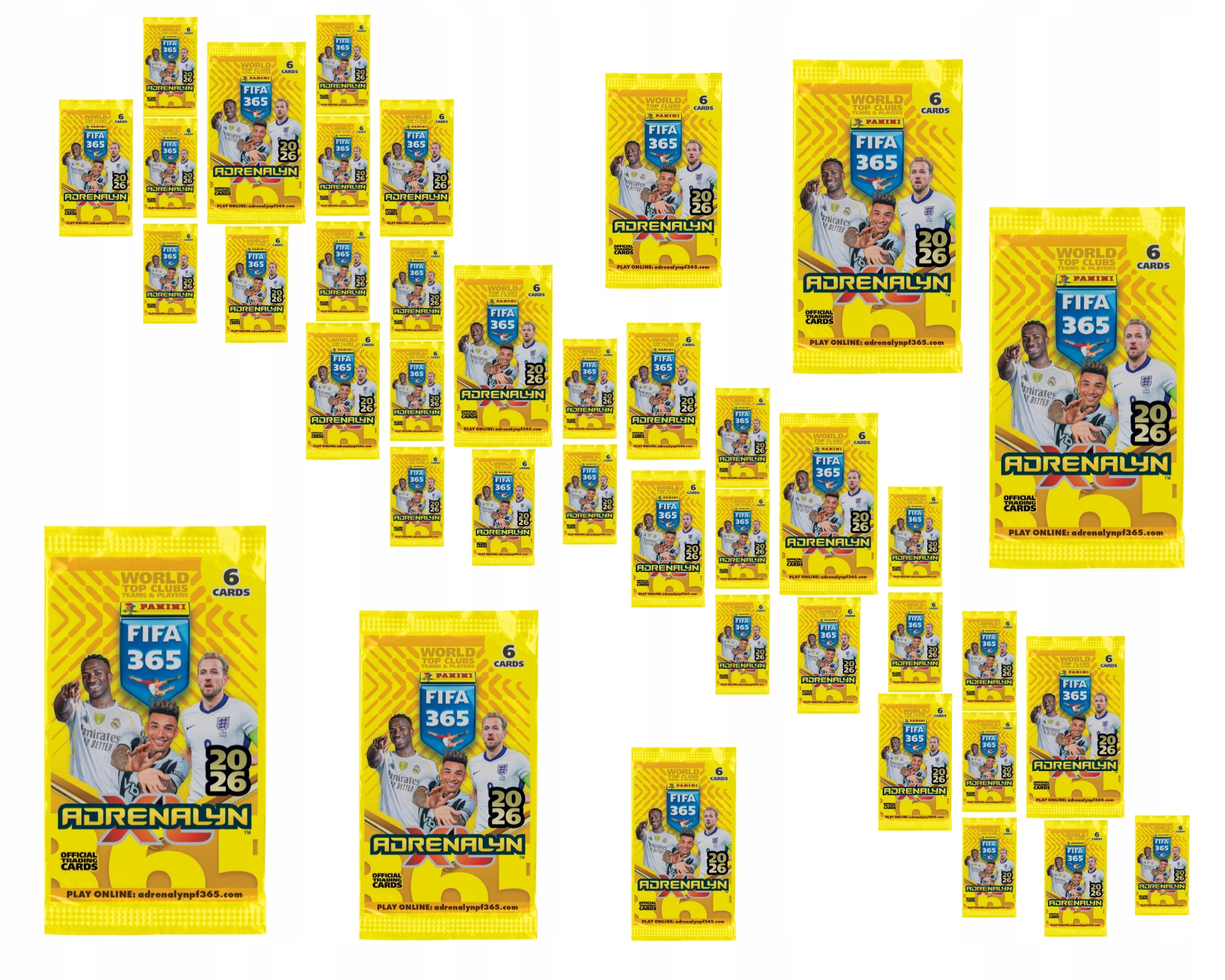 40x saszetka Fifa 365 2026 Adrenalyn XL Panini