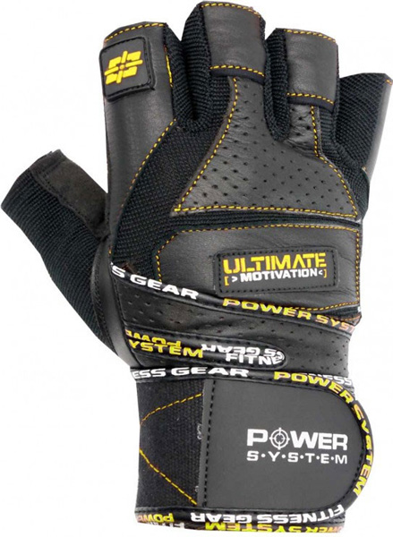 Power-system Rękawiczki Ultimate-yellow-s