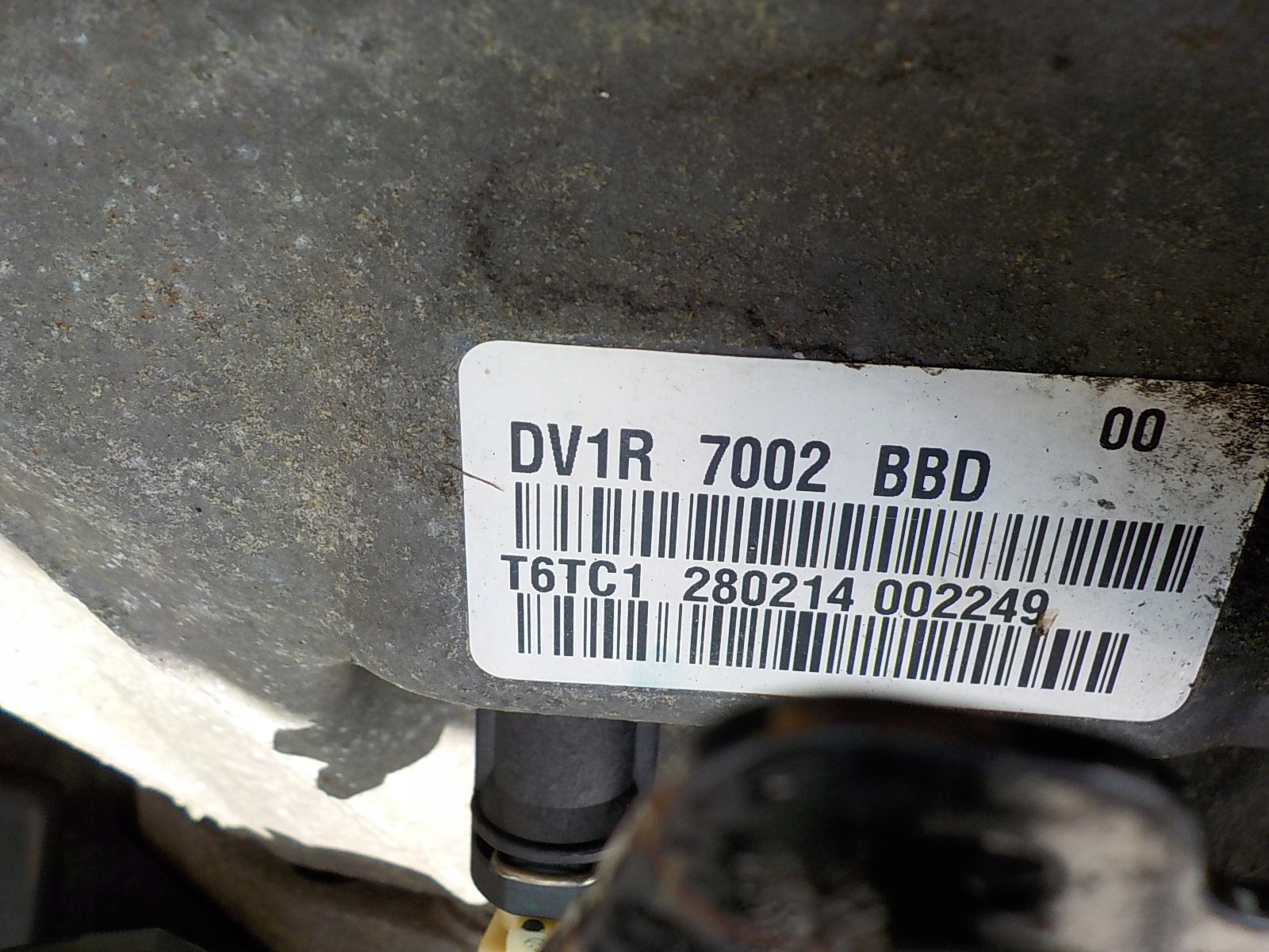 FORD B-MAX 1.0 ECOBOOST ORG Getriebe DV1R7002BBD
