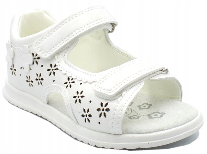 American Club XD55 Klapki Sandały Na Rzepy Dziecięce Wkładka Skórzana Wh 31