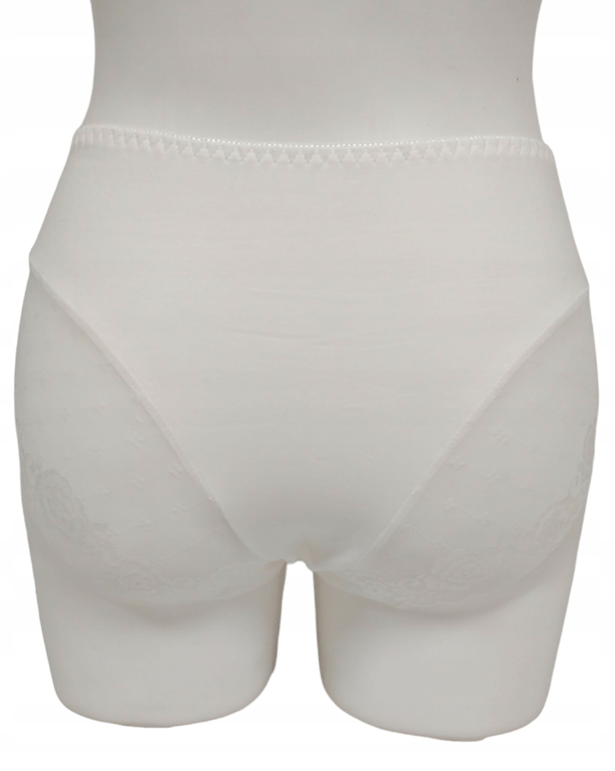 WYSOKIE FIGI DAMSKIE Dorimodes BAWEŁNA z KORONKĄ 4XL DUŻE ROZMIARY Wzór dominujący inny wzór