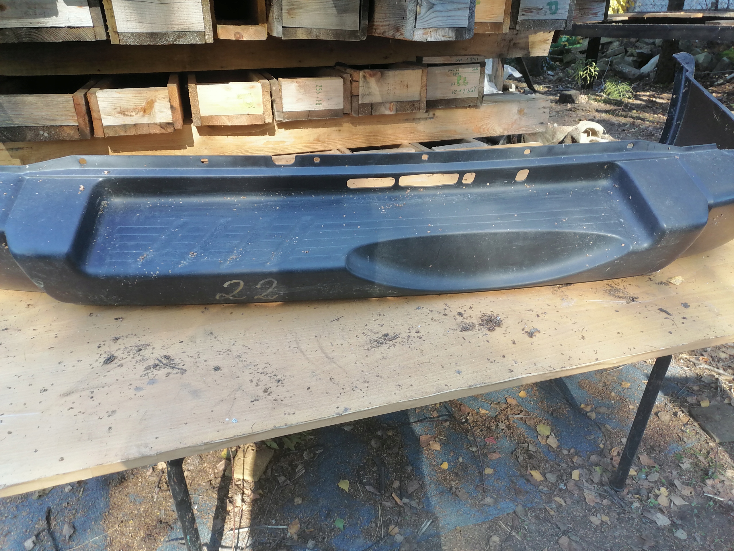 bumper rear part NISSAN TERRANO 850221W320
