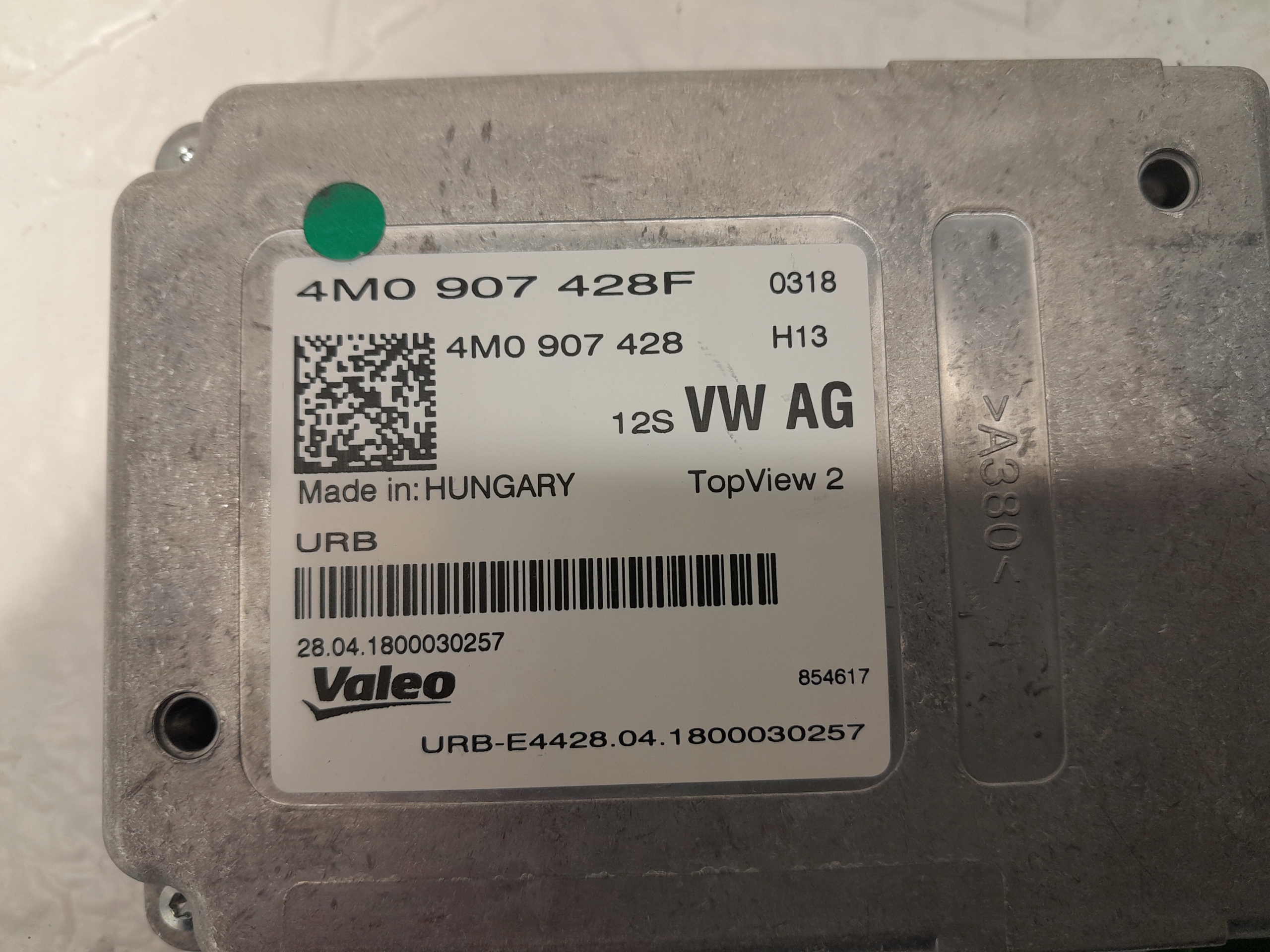 AUDI Q5 80A module control unit KAMER 4M0907428F