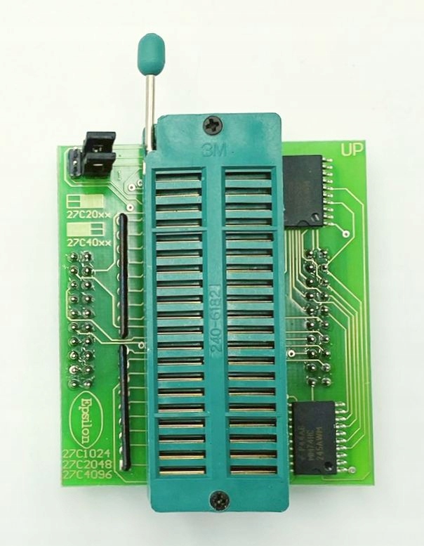 Adapter 16-bit EPROM Board DIP40 UFP 6.03 ZIF Marka inna