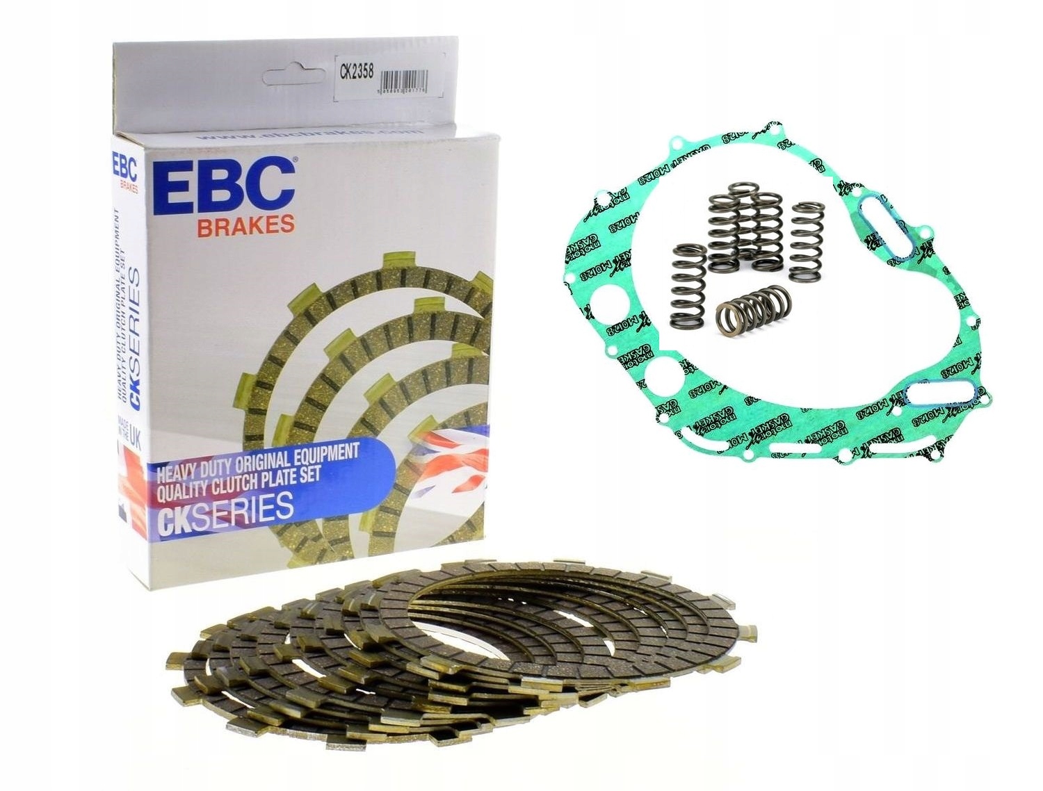

Tarcze sprzęgła Ebc uszczelka Suzuki SV650 99-02r.