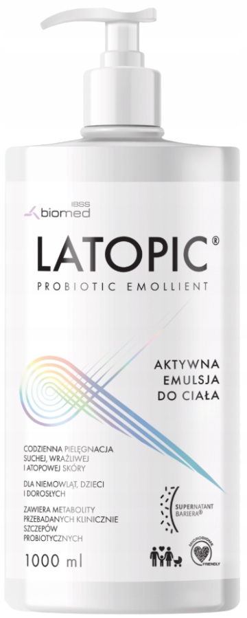 Latopic Aktywna emulsja do ciała Skóra Sucha Atopowa 1000 ml