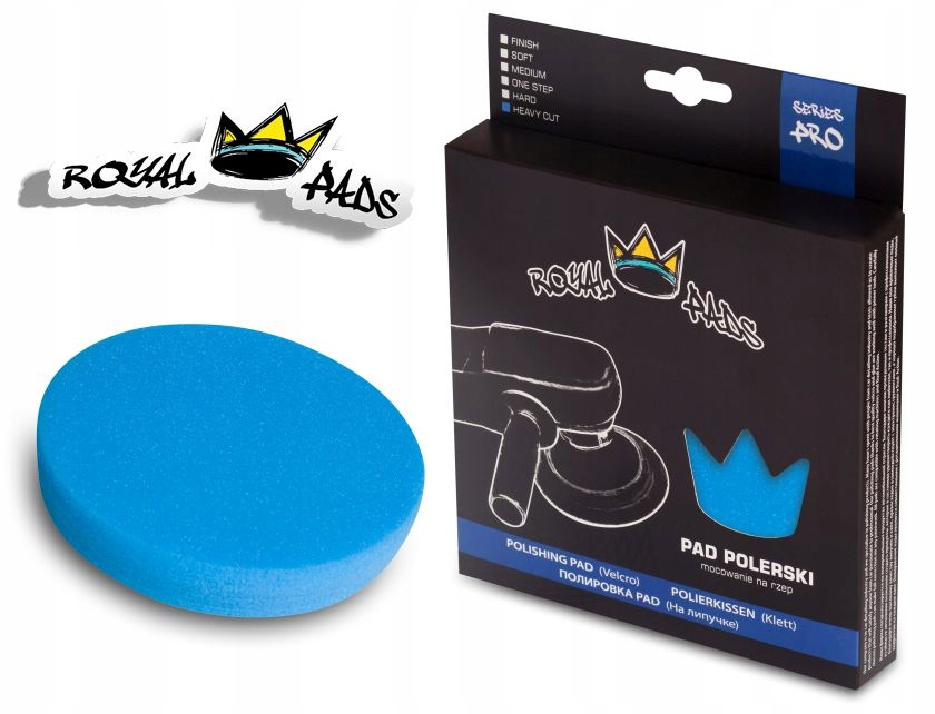 

Royal Pads Pro Heavy Cut Pad Gąbka Polerska 135mm