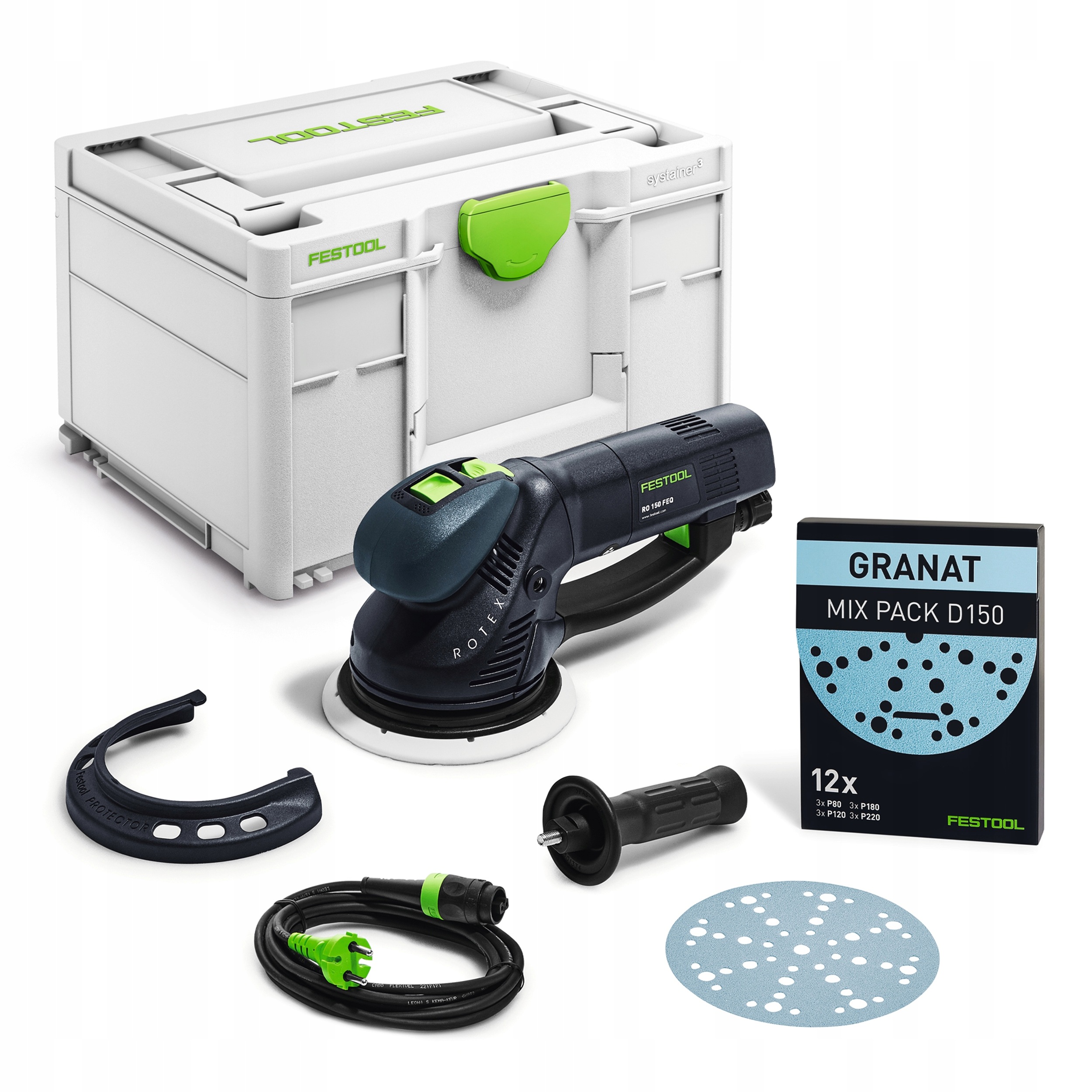 Przekładniowa szlifierka mimośrodowa Festool Ro 150 Feq Plus 150 mm