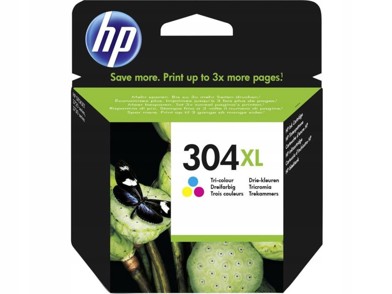 Tusz Hp 304 XL Instant Ink Kolorowy 7 ml N9K07AE