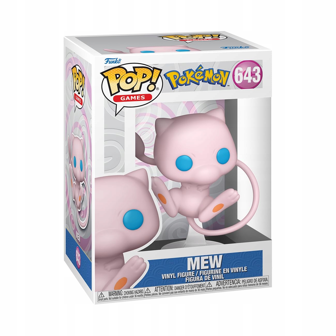 Figurka Funko Pop Mew Zlatá 9 5 cm Sběratelská pro fanoušky Pokémonů