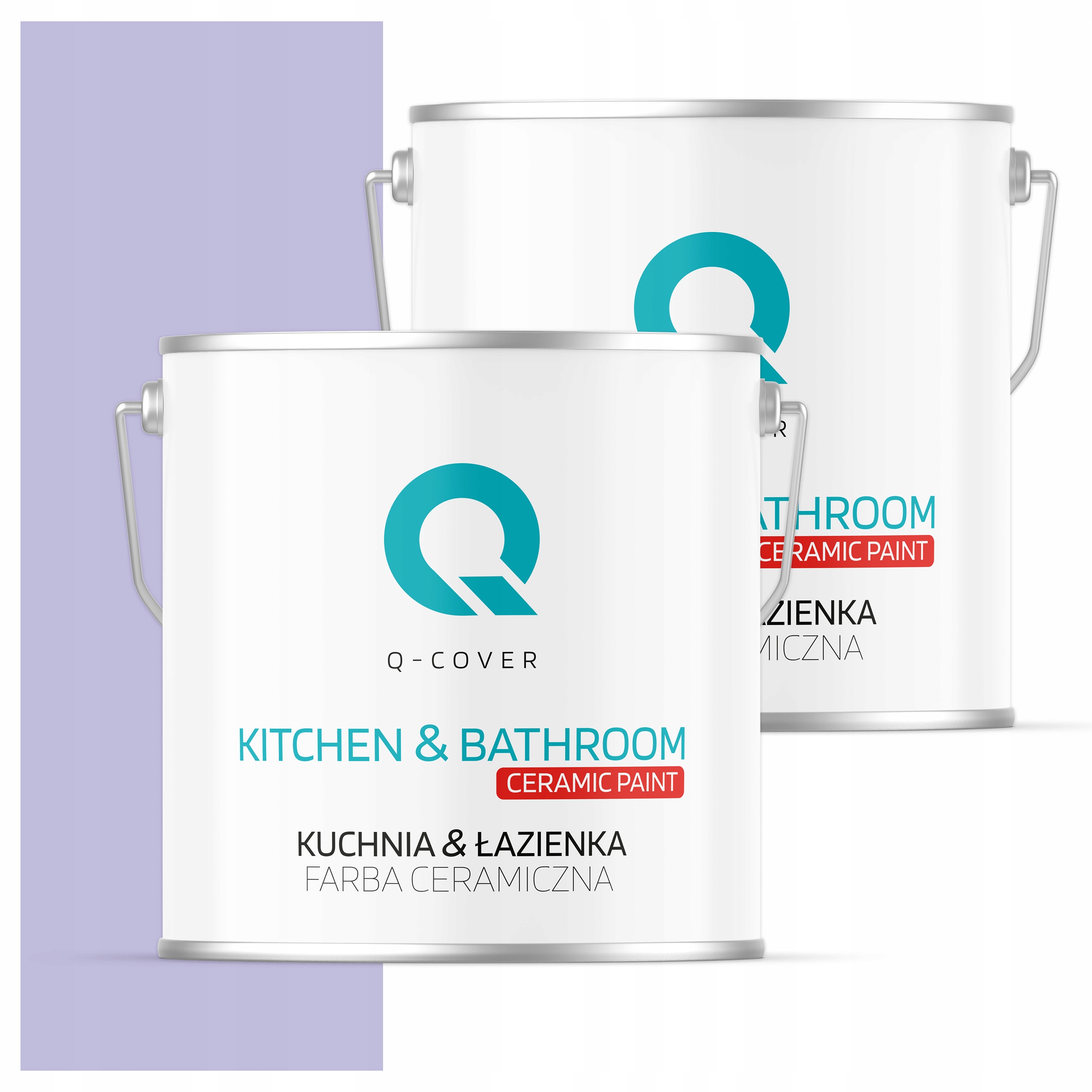 Farba do kuchyne a kúpeľne Umývateľná 5L Hlboká matná Fialová svetlá H2651