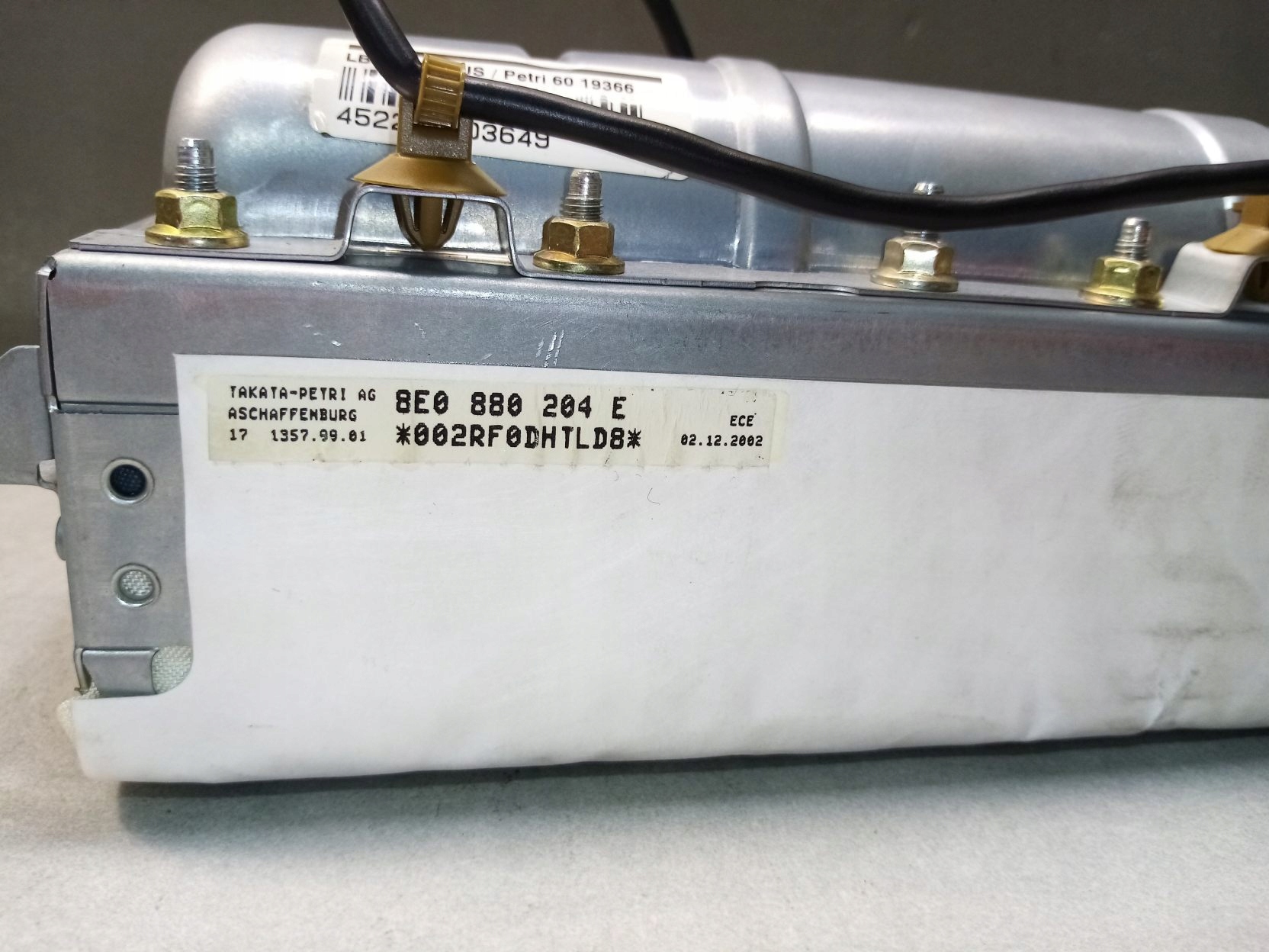 подушка подушки безопасности Audi A4 B6 кабриолет 8E0880204E