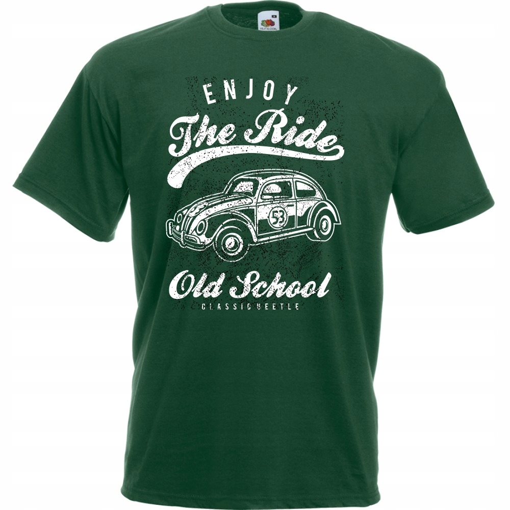 

Koszulka samochód auto oldschool XL butelkowa