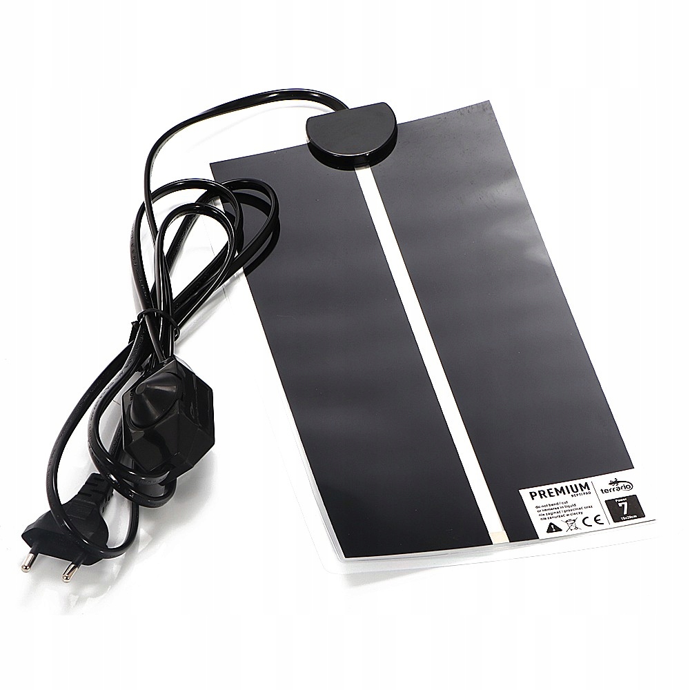 Levně Vyhřívací podložka s regulací výkonu 7 W – 28 x 14 cm Terrario Premium