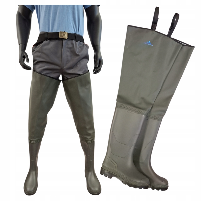 Wodery Rybackie Wędkarskie Deepwater Pvc Oliwkowe art.0311/ 40