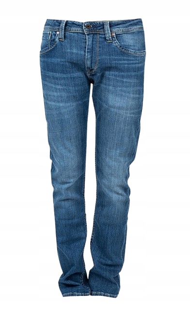 Pepe Jeans Pánské Modré Bavlněné Džíny Rovné 34/34 1_8