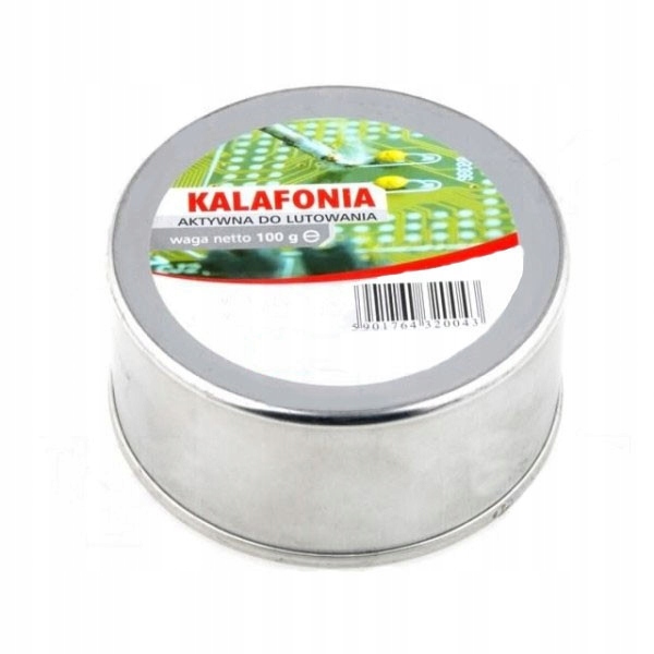 Kalafonia Aktywna Do Lutowania 100g/ml AG Topnik Z Dodatkiem Aktywatorów