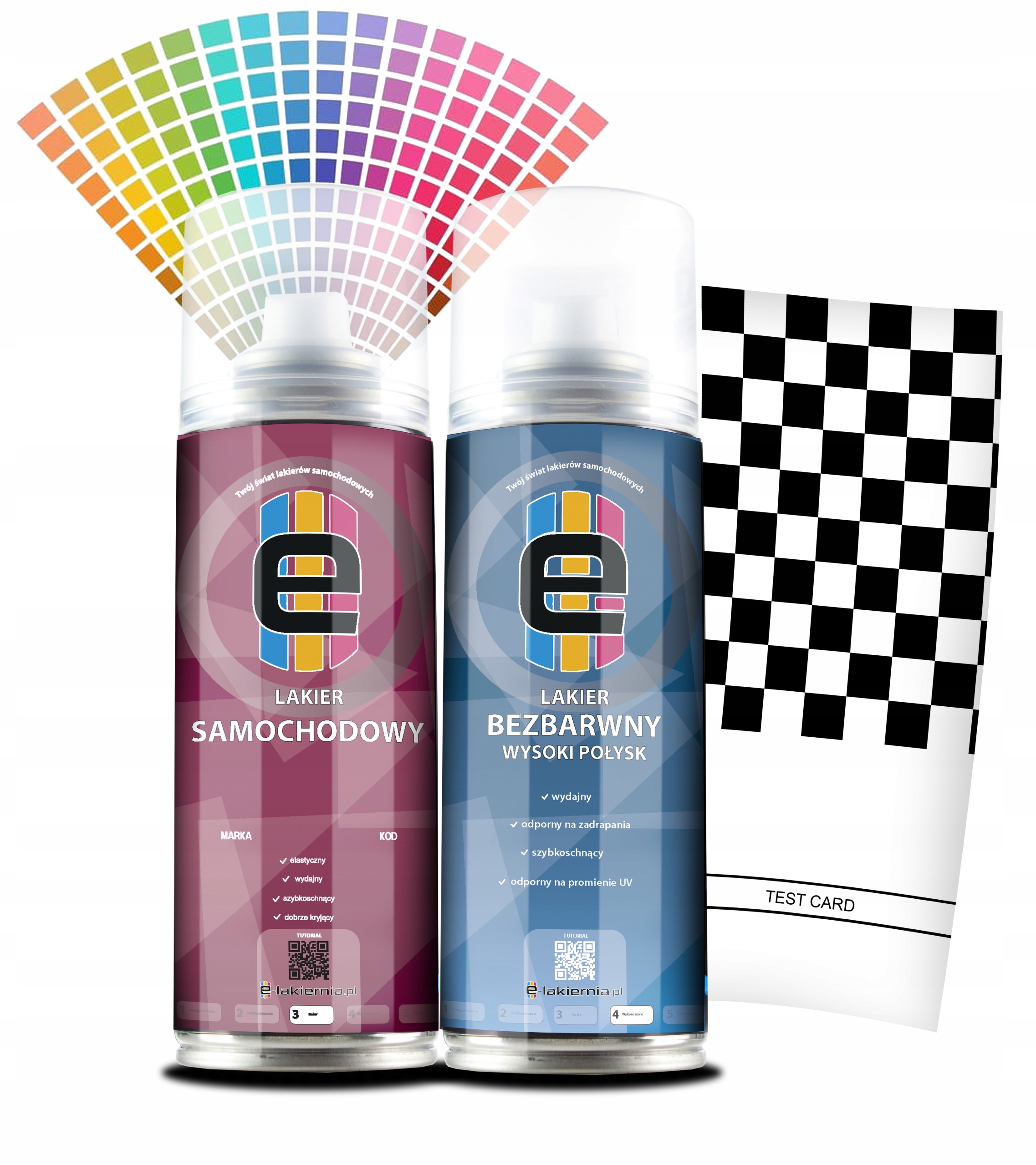 Lakier Samochodowy Każdy Kolor w Sprayu Spray Bezbarwny 200ml