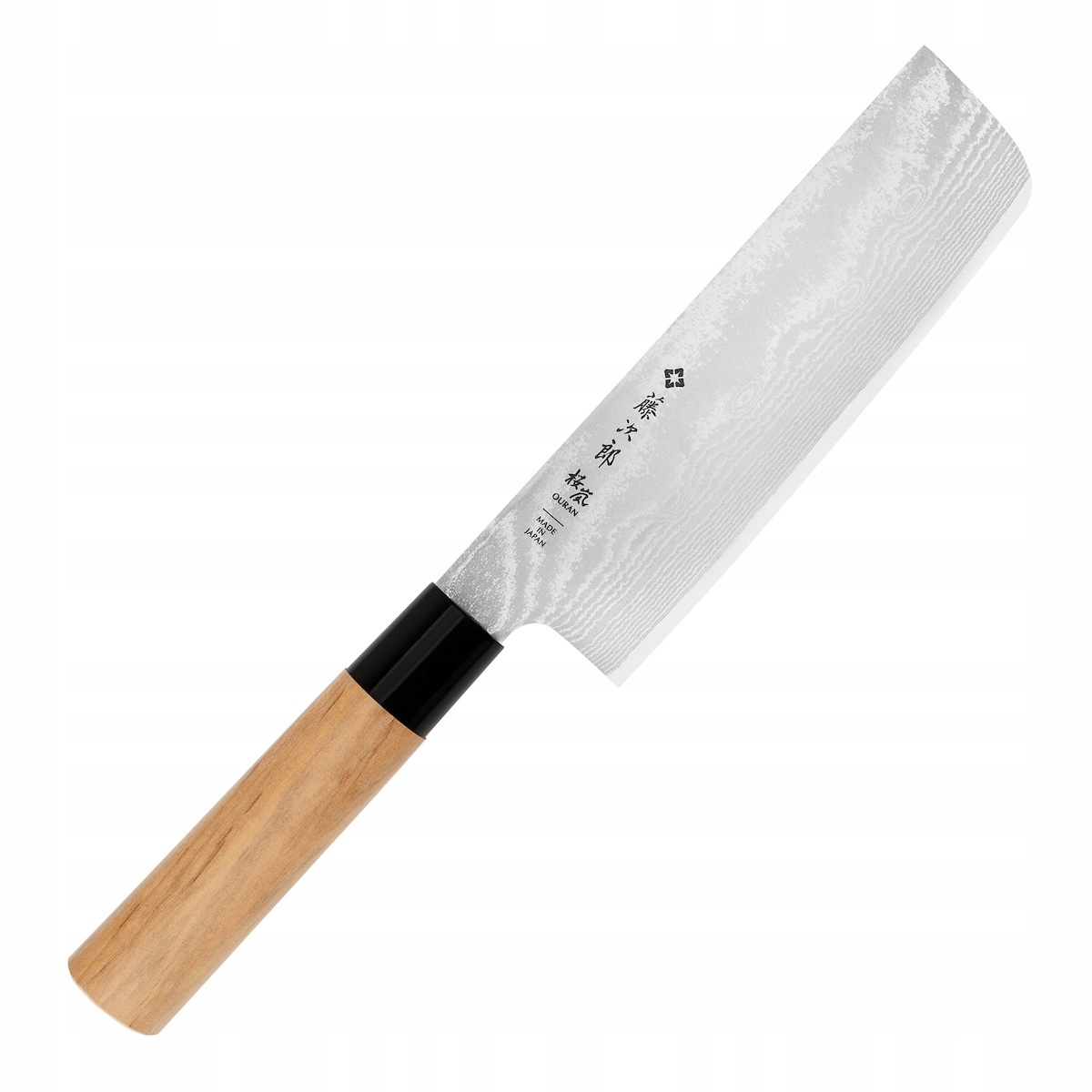 Tojiro Ouran VG-10 Damascus Japonský kuchynský nôž Nakiri na sekanie 16,5 cm