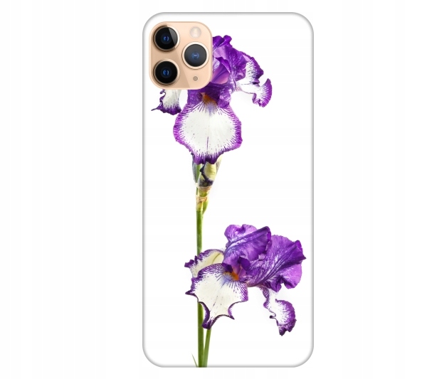

Etui pokrowiec do iPhone 11 Pro Max Kwiat fioletow