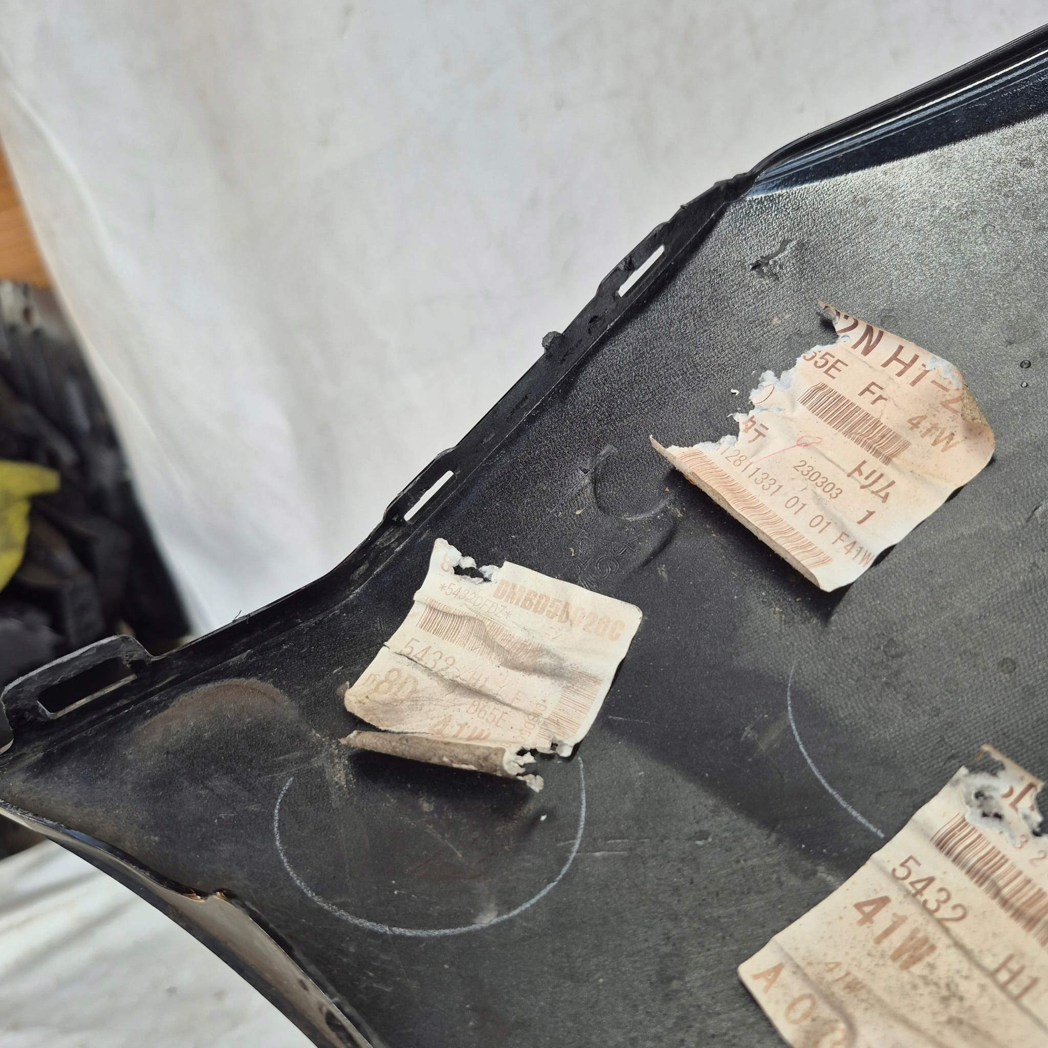 MAZDA 2 III DJ LIFT 23- bumper front front washers D65E-50031
