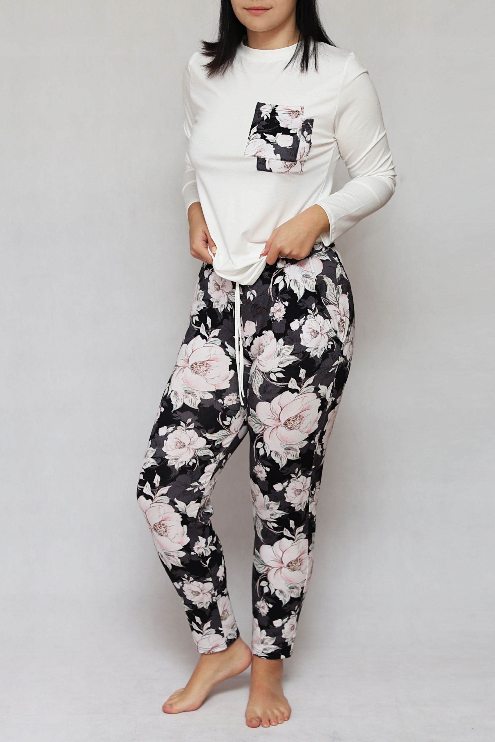 PIŻAMA, STRÓJ CODZIENNY, KOMPLET, WYGODNA, L/XL